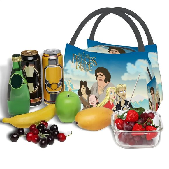 The Princess Bride Insulated Lunch Bag As You Wish Westley Buttercup Unique NEW - Picture 6 of 6